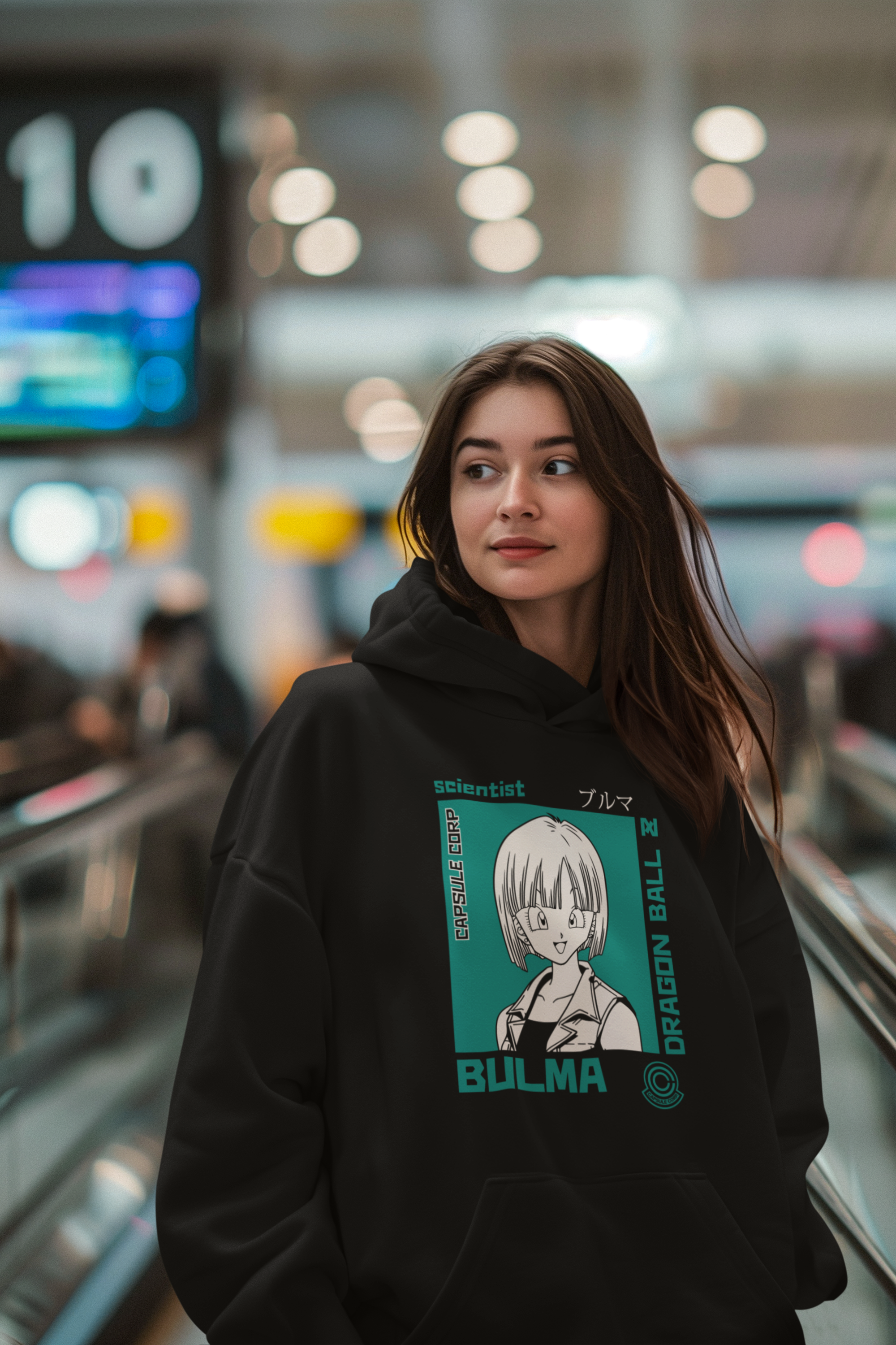 ech Genius – Capsule Corp Edition Girls Hoodie.