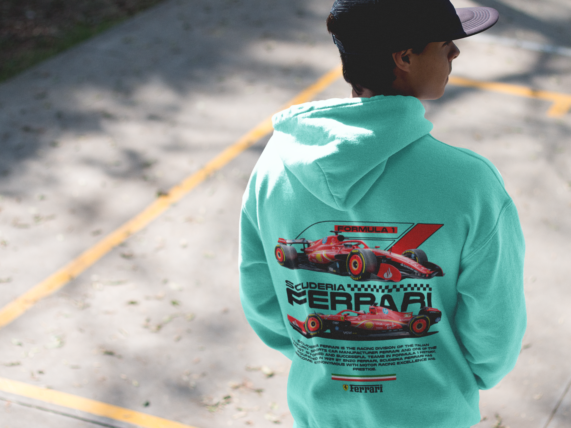 Scuderia Pulse – Speed in Motion Unisex Hoodie.