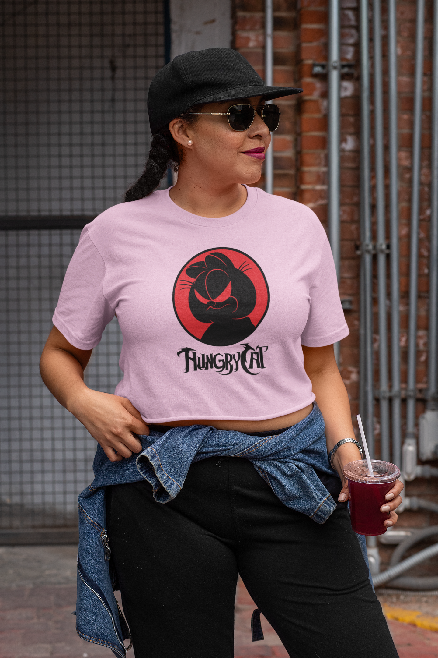 Silent Fury" - Dark Energy Streetwear Girls T-Shirt.