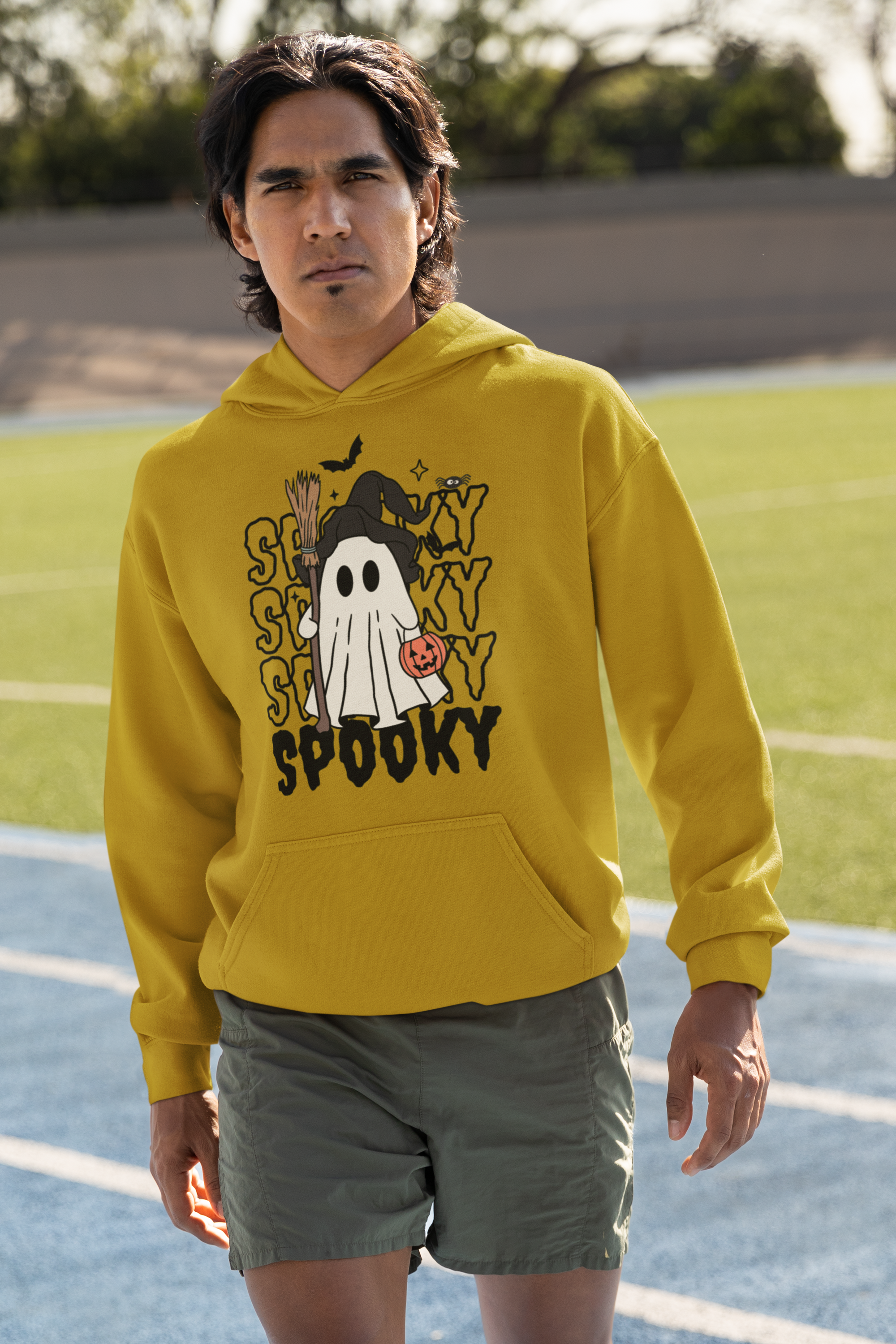 Boo Crew Hoodie” – Where Ghosts Go Trick or Treating Unisex Hoodie.