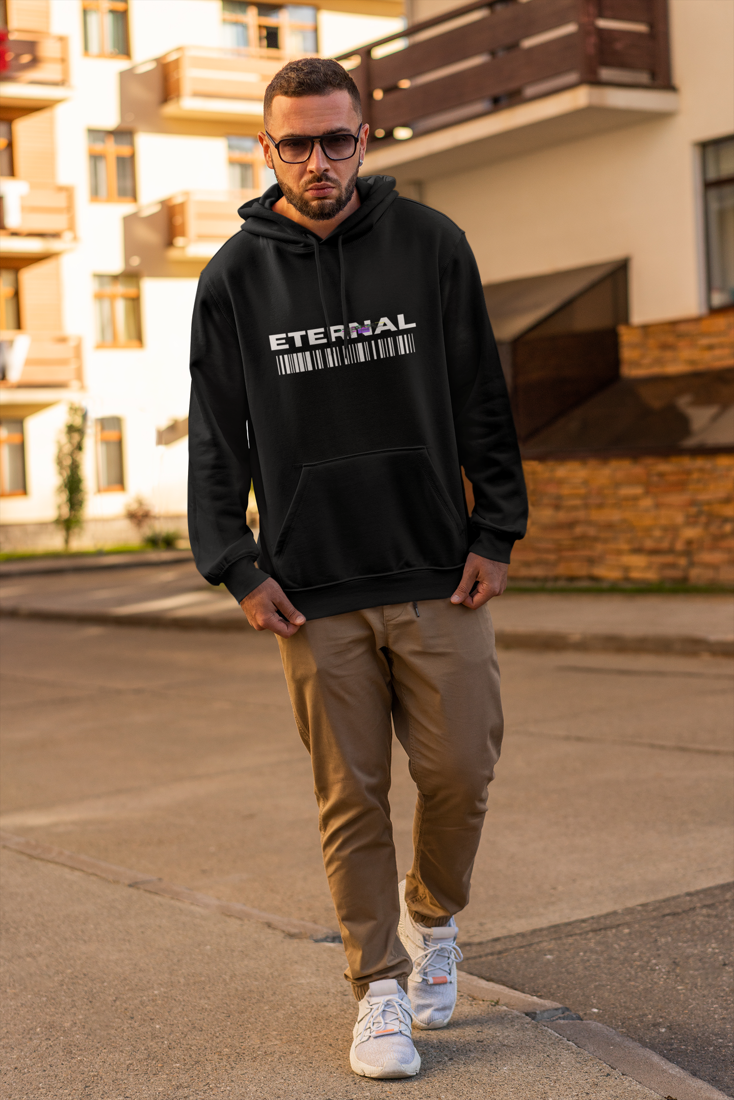 Eternal Code – Glitch Reality Edition Unisex Hoodie.