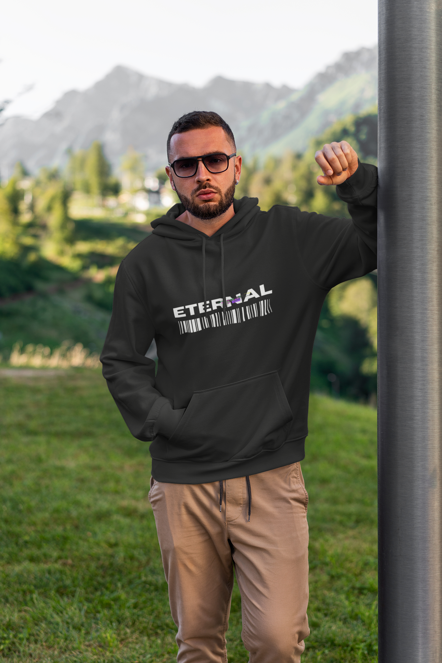 Eternal Code – Glitch Reality Edition Unisex Hoodie.