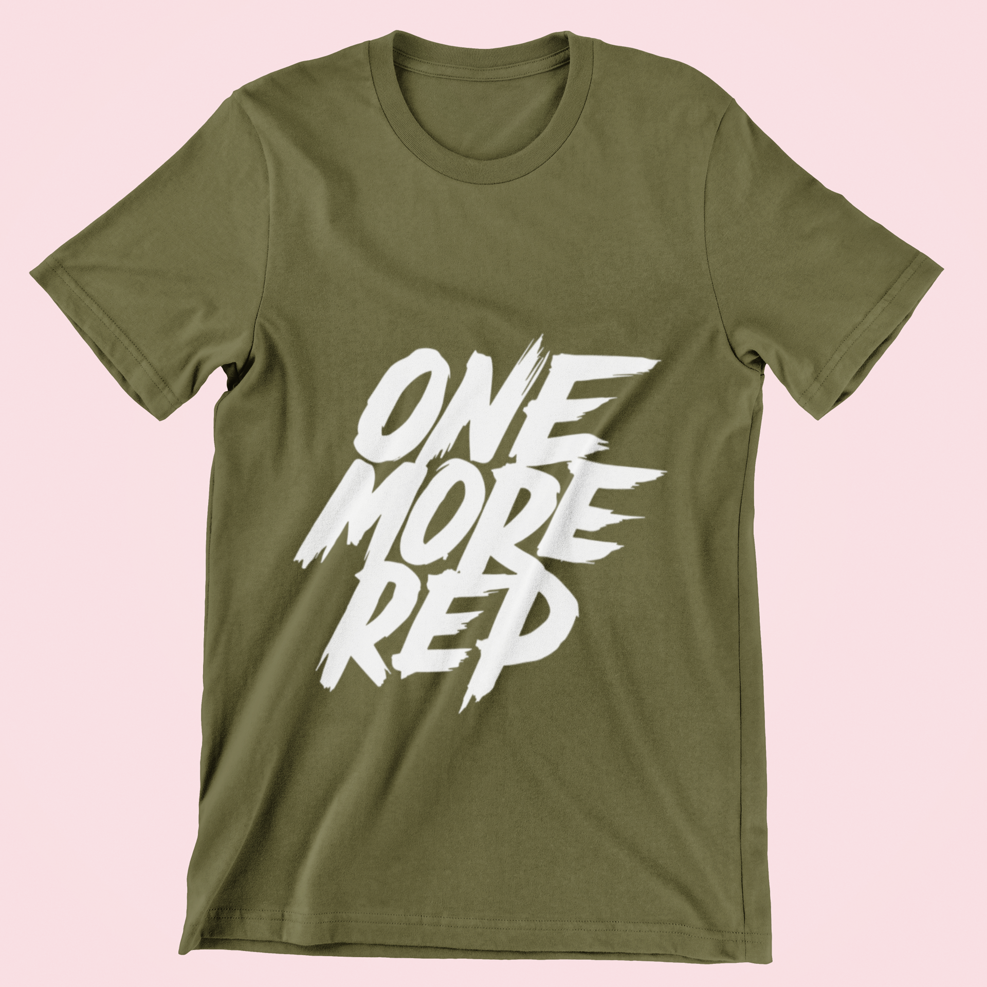 ONE MORE REP – Relentless Grit Unisex Classic Crew T-Shirt.