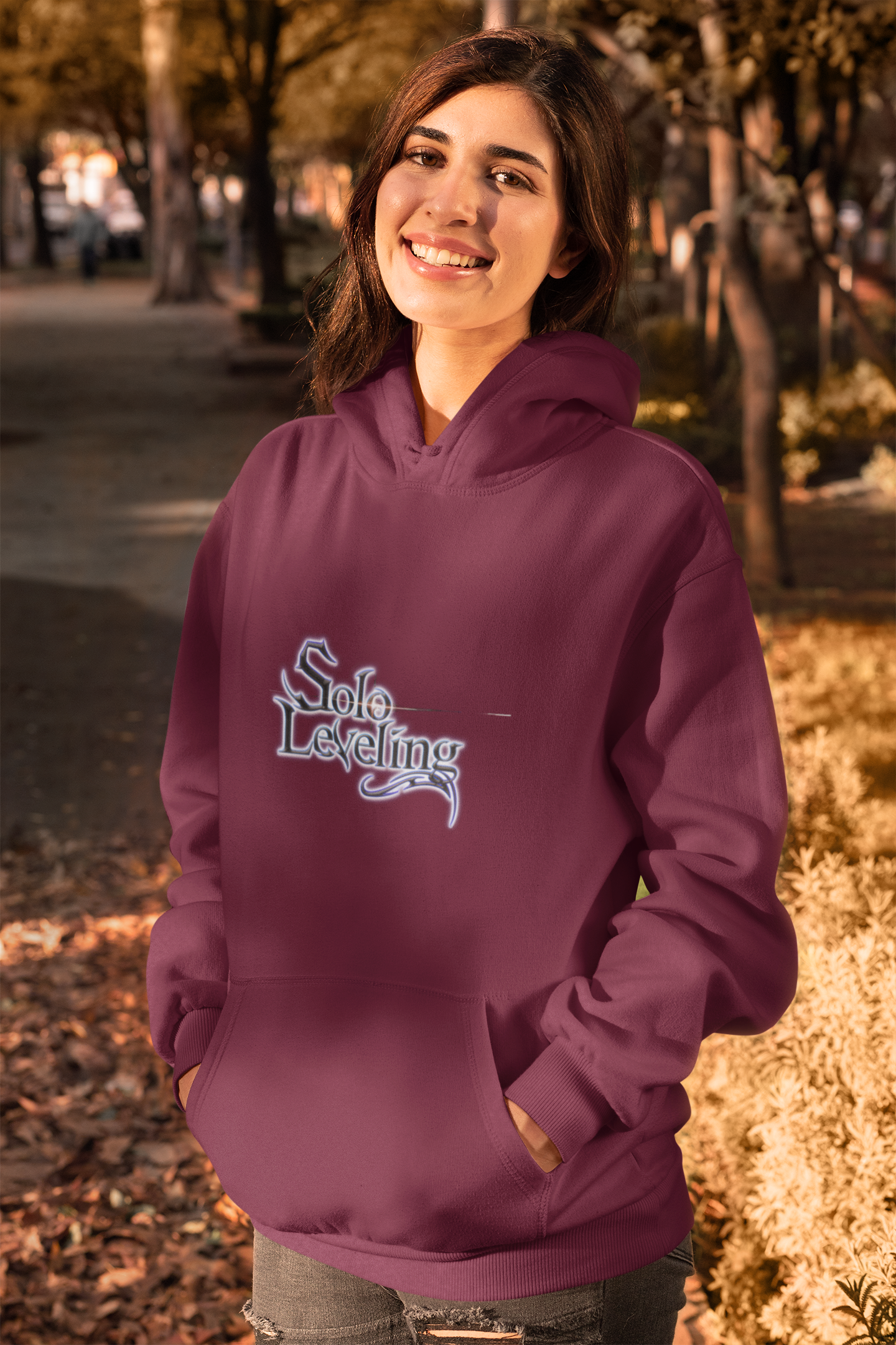 Solo Leveling – Shadow Monarch Edition Unisex Oversized Hoodie | Rise Beyond Limits.