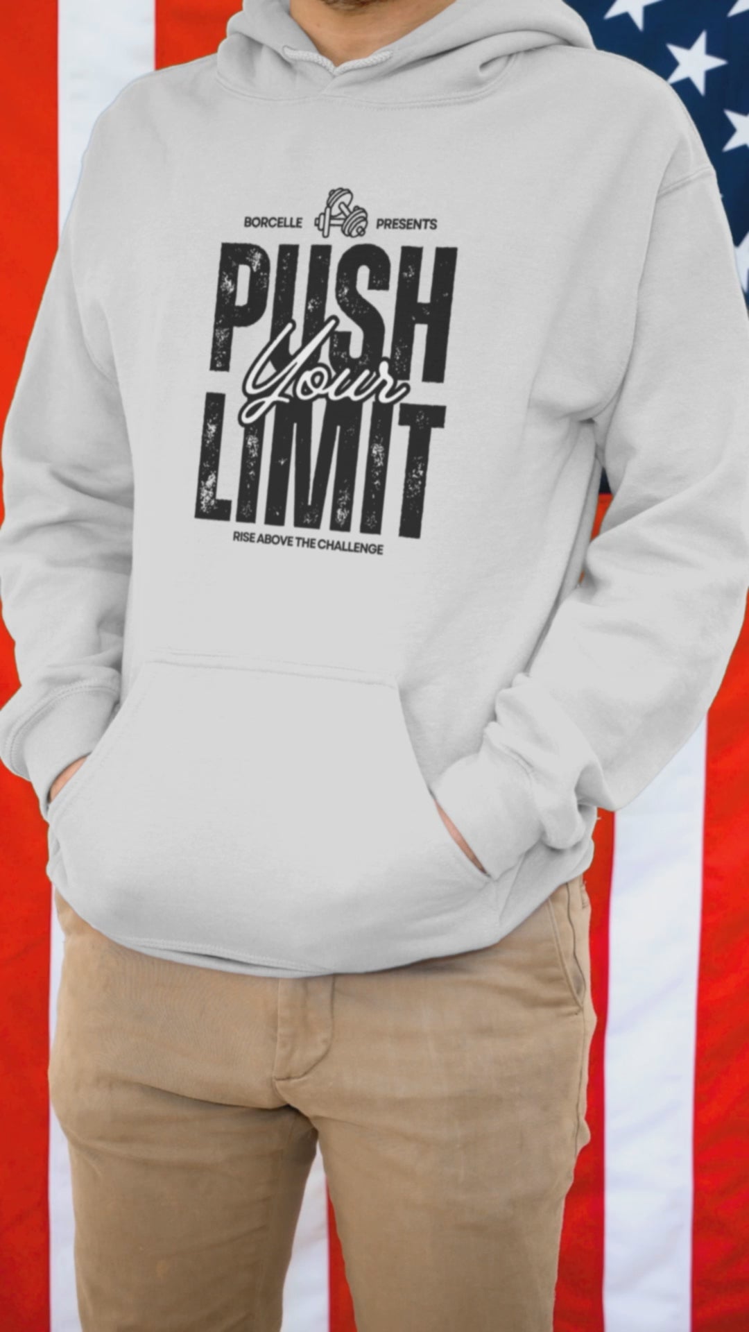 Your Power – Performance Unisex Gym Hoodie.