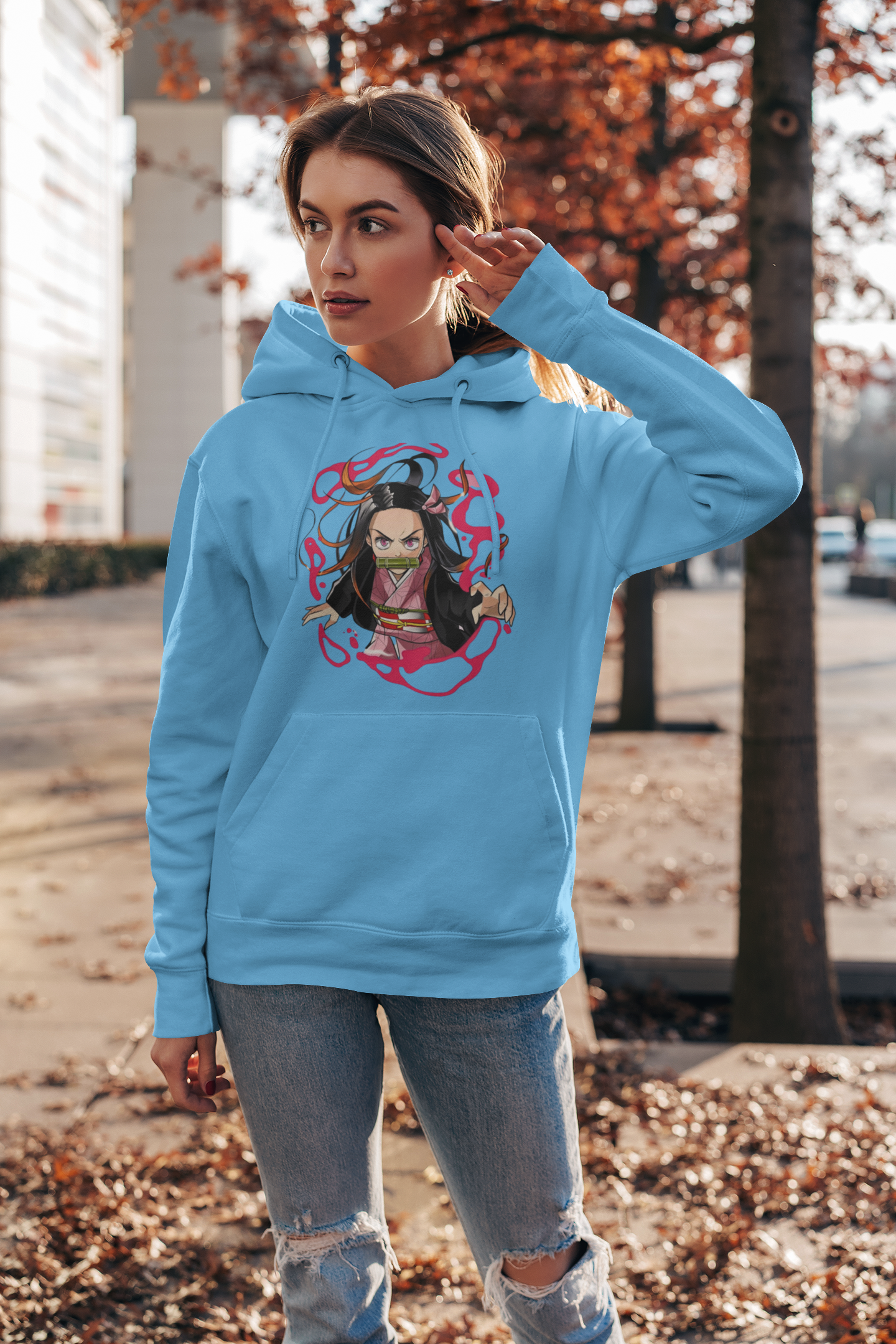Fierce Spirit – Unleash the Power Girl Hoodie.