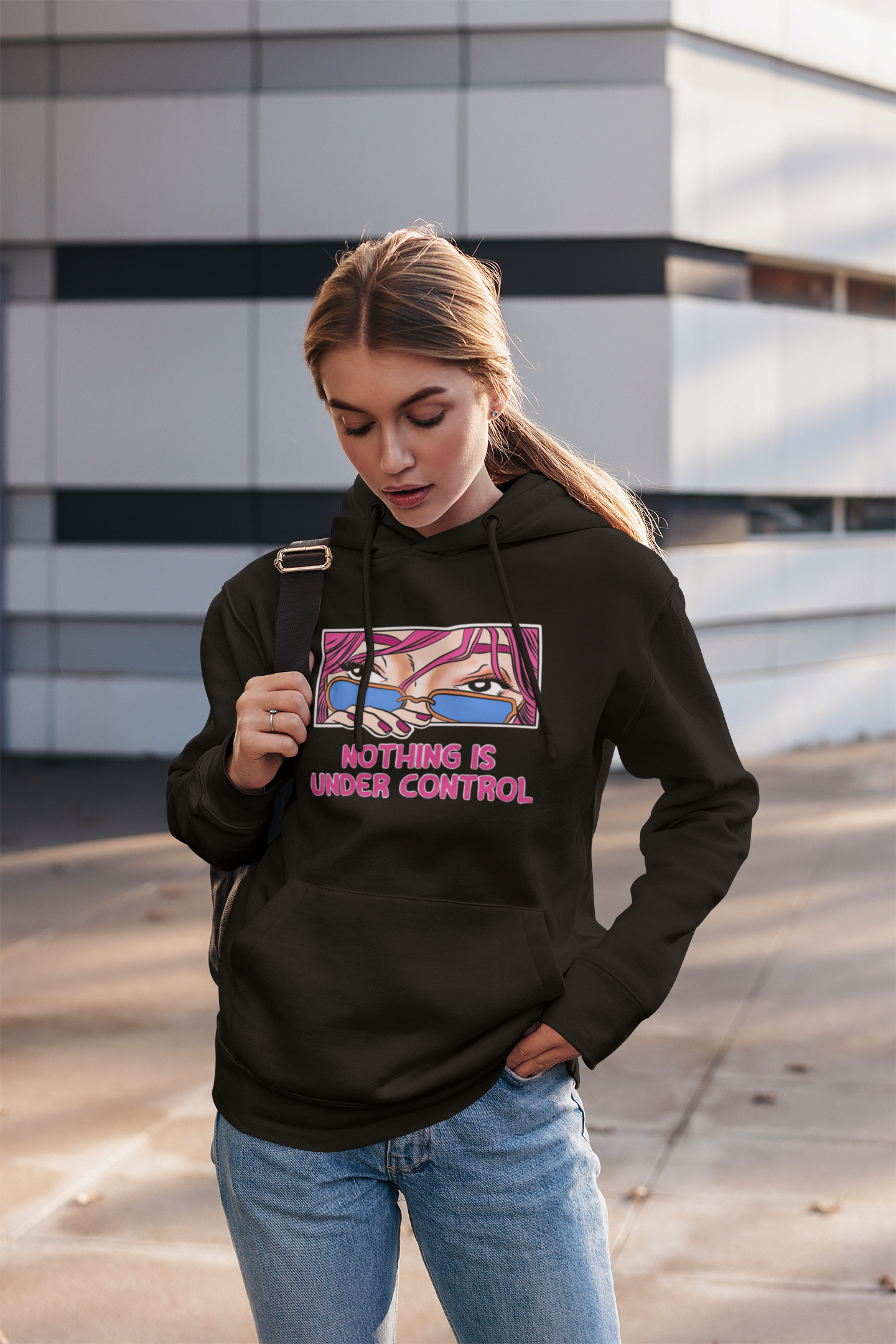 Chaos Queen – Nothing Is Under Control Girl Hoodie.