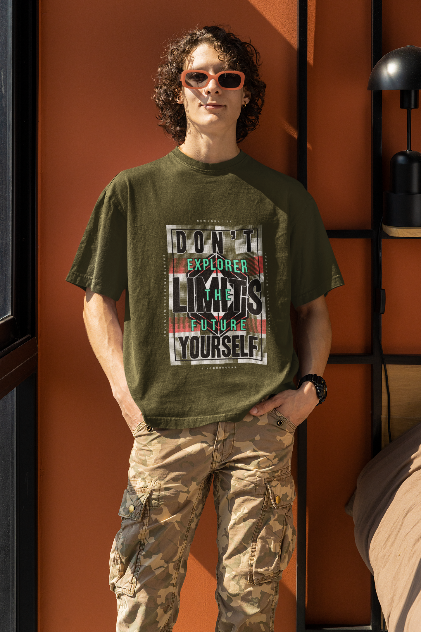 Limitless Explorer – NYC Edition Unisex Oversized Classic T-Shirt.