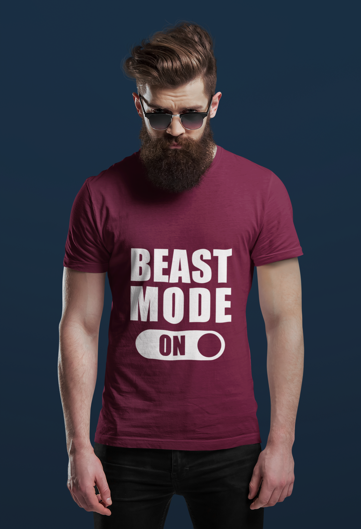 Beast Mode ON – Power Within Gym Unisex Classic Crew T-Shirt.