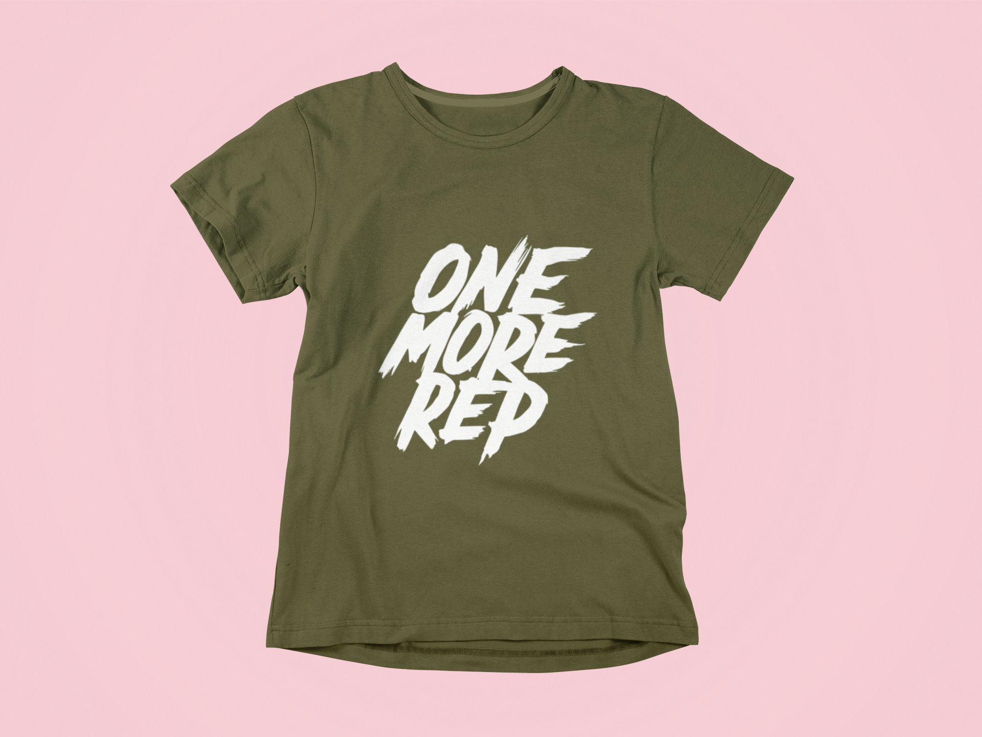 ONE MORE REP – Relentless Grit Unisex Classic Crew T-Shirt.