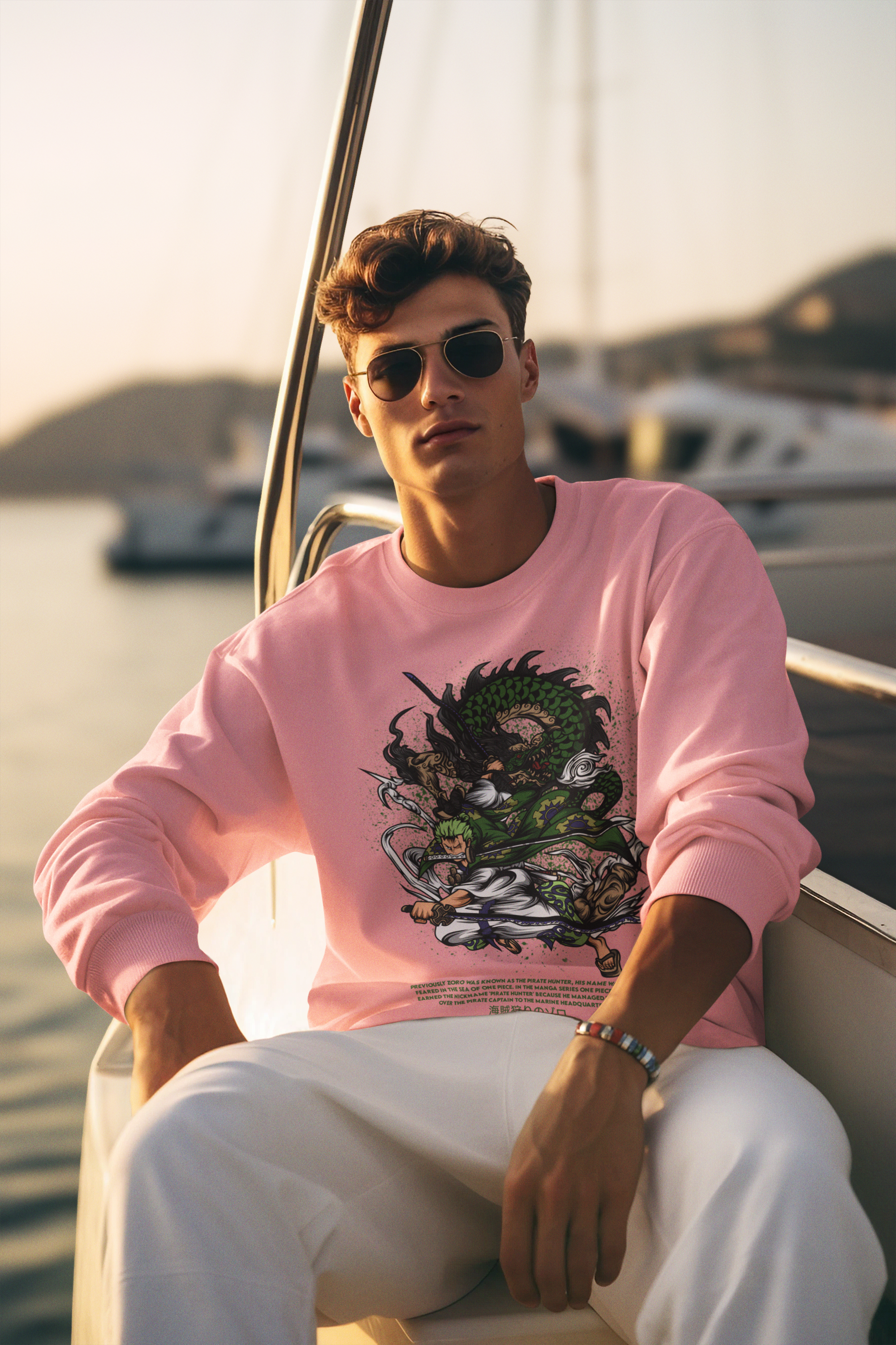 Dragon Spirit – The Pirate Hunter’s Resolve Unisex Sweatshirt.