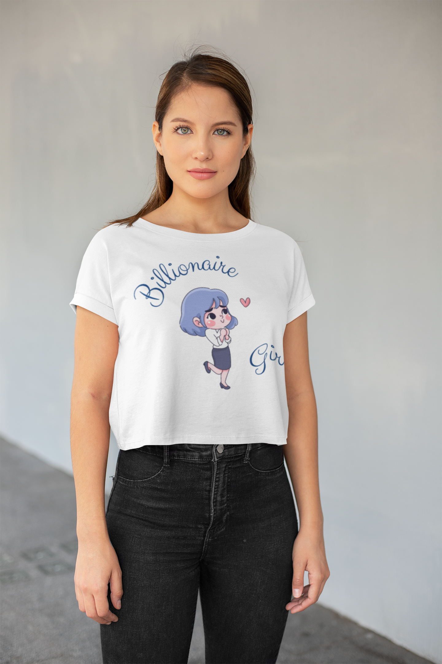 Billionaire Girl – Dream Bold Crop Top.