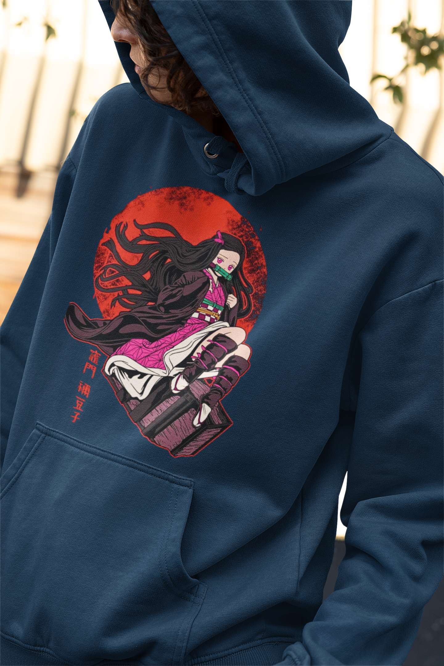 Moonlight Guardian – Silent Strength Girl Hoodie.