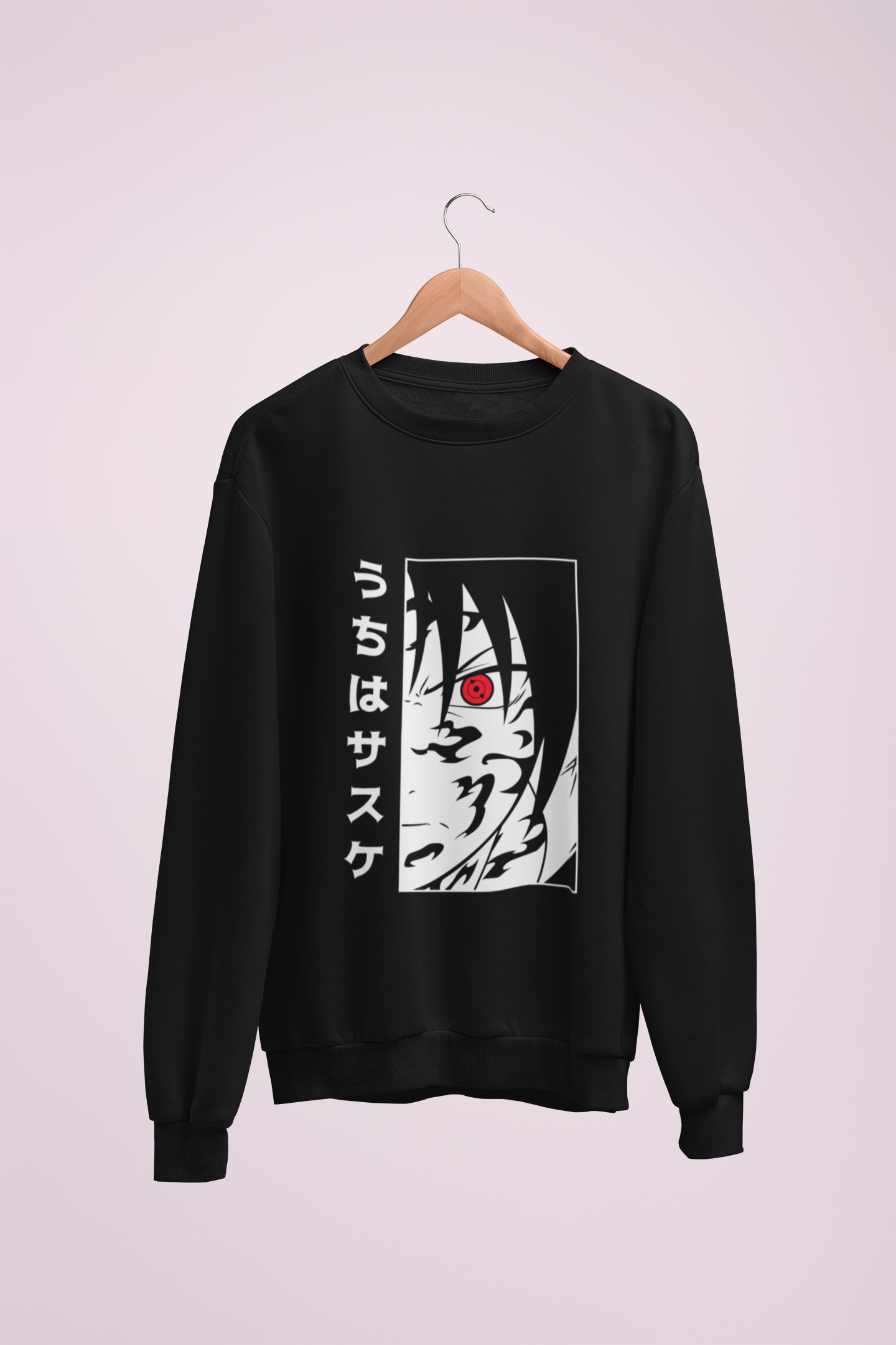 Shadow of the Uchiha Men Oversized Sweatshirt.