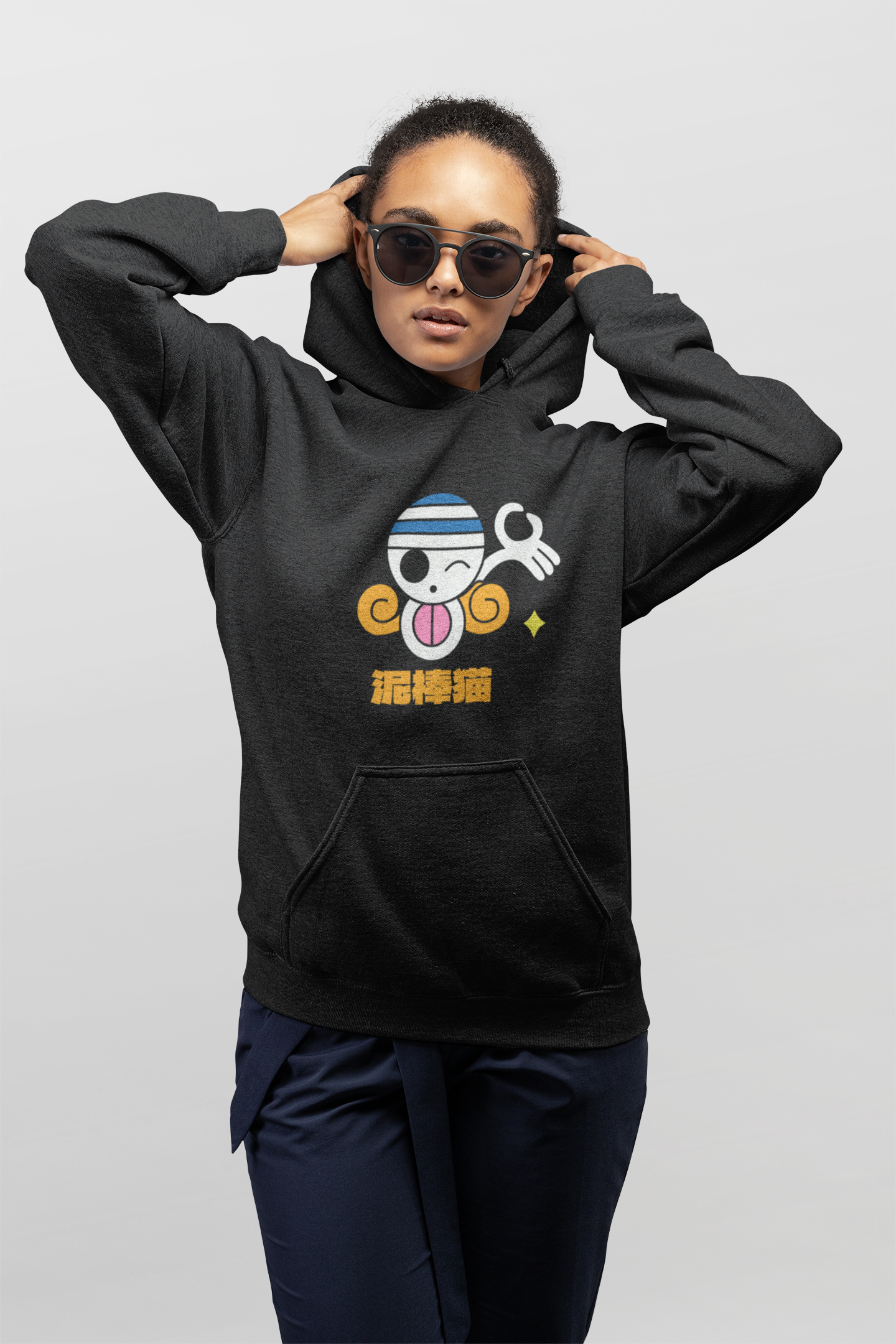 Storm Queen – Nami & Zeus Girl Hoodie.