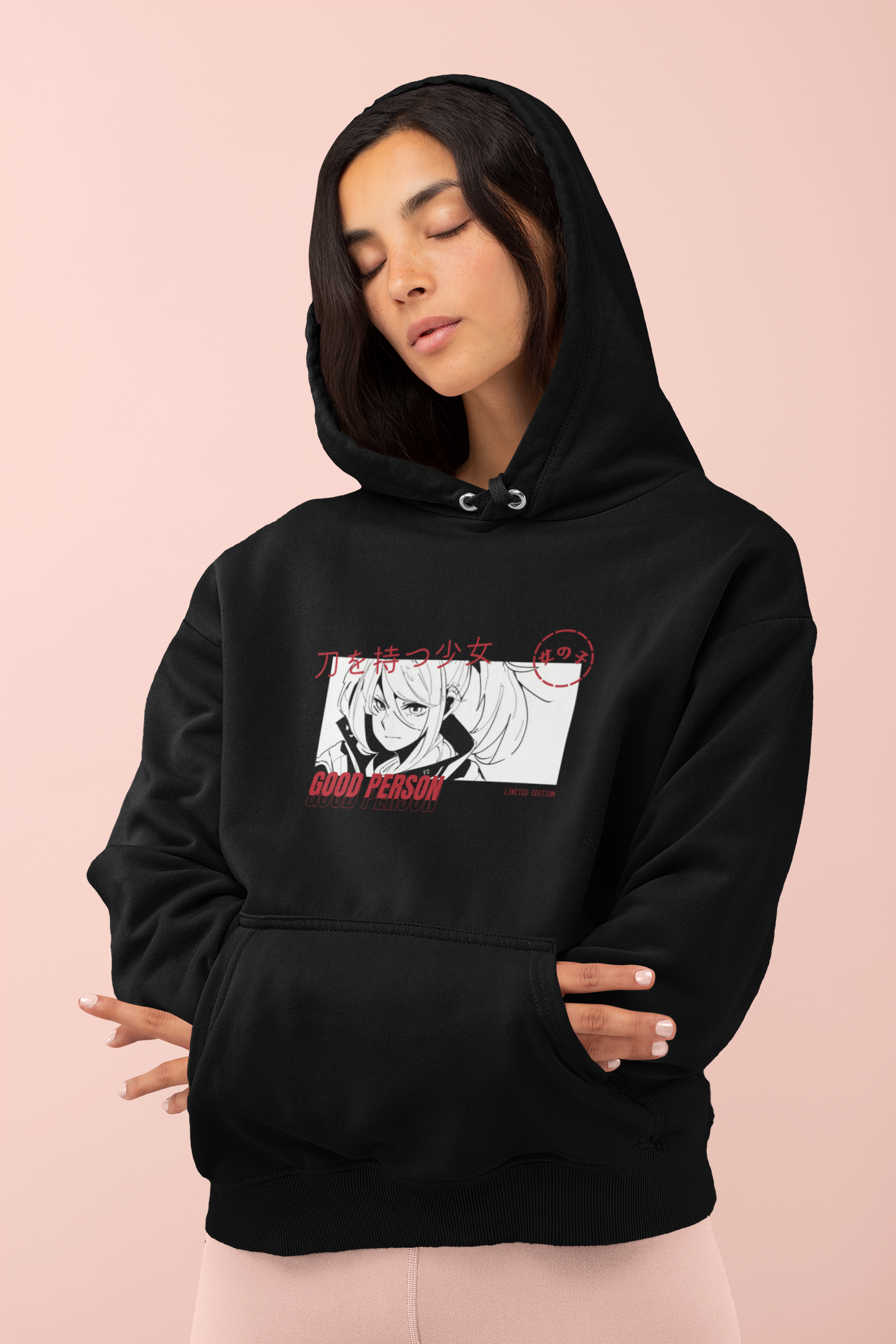 🗡️ Blade Girl – “Good Person” Limited Edition Girls Hoodie.