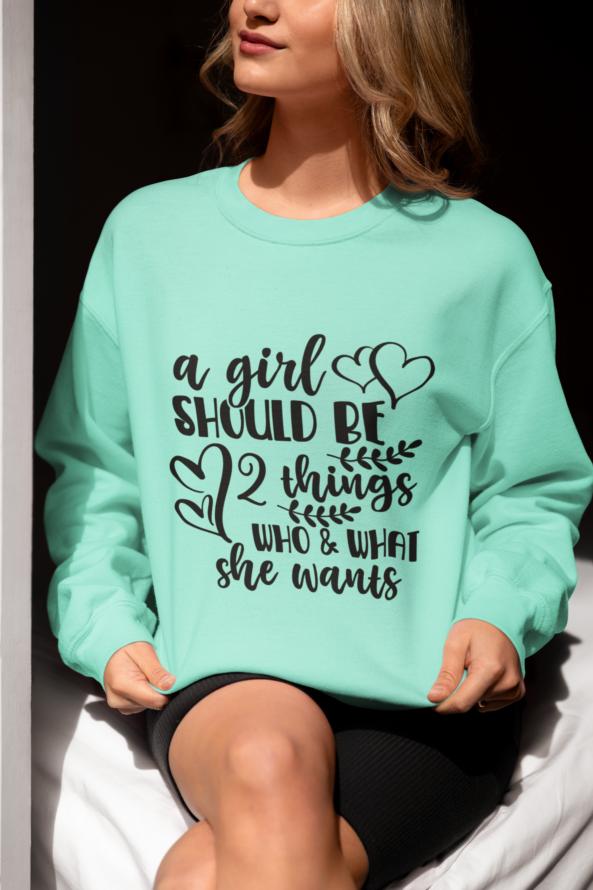 My Rules" Girls Power Sweatshirt.